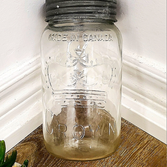 Set of 3 Dominion Glass Vintage Canning Jars - Picture 4 of 8